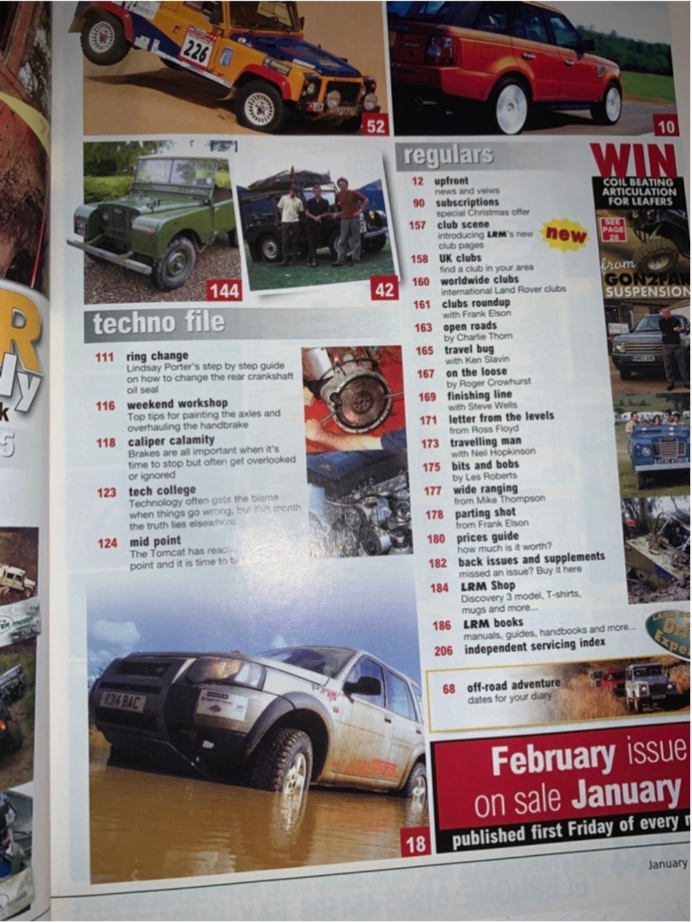 January 2005 Land Rover Monthly Magazine - Picture 4 of 8